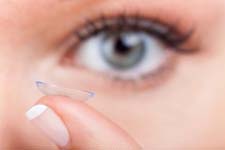 Kontaktlinsen Anpassung